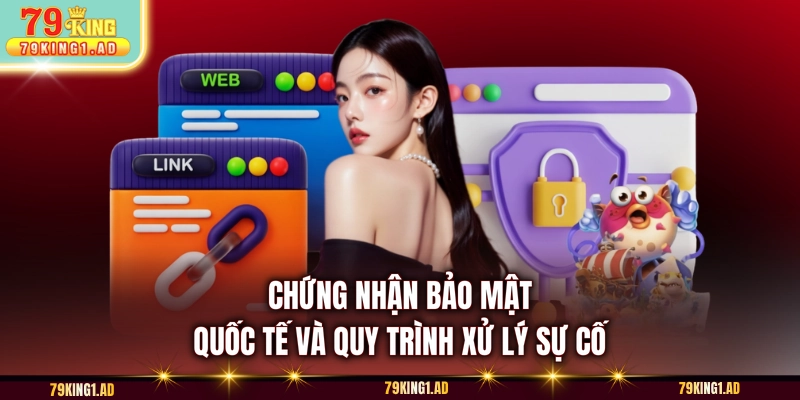 Chứng nhận bảo mật quốc tế và quy trình xử lý sự cố